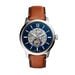 Montre Fossil Townsman Auto Bleu - Montres Homme | Histoire d’Or