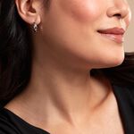 Cr&eacute;oles Piana Argent Blanc - Boucles d'oreilles cr&eacute;oles Femme | Histoire d&rsquo;Or