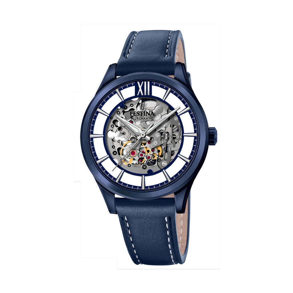Montre Festina Squelette Automatique - F&ecirc;te des p&egrave;res Homme | Histoire d&rsquo;Or
