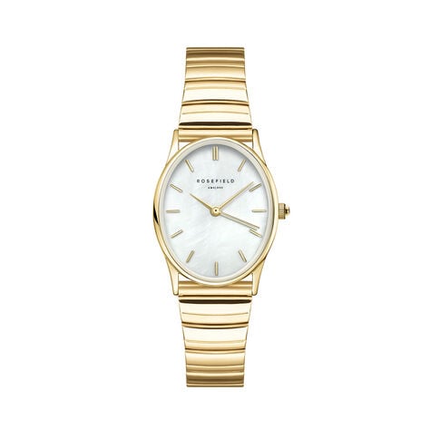 Montre Rosefield Oval Nacre Blanche - Montres Femme | Histoire d&rsquo;Or