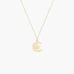 Pendentif Astree Or Jaune - Pendentifs Bapt&ecirc;me Famille | Histoire d&rsquo;Or