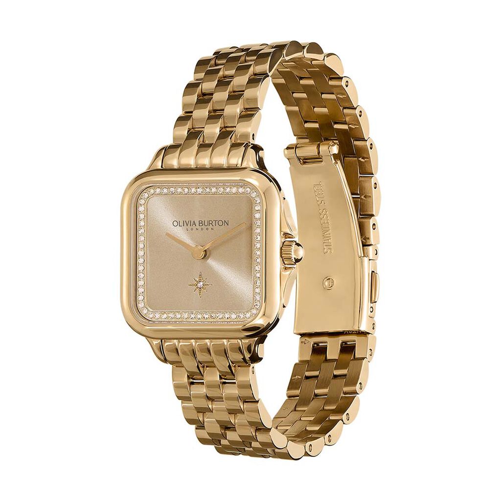 Montre Olivia Burton Grosvenor Dor&eacute; - Montres Femme | Histoire d&rsquo;Or