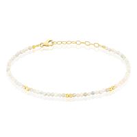 Bracelet Cyclades Argent Jaune Quartz
