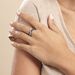 Bague Letty Argent Blanc Oxyde De Zirconium - Bagues avec pierre Femme | Histoire d’Or