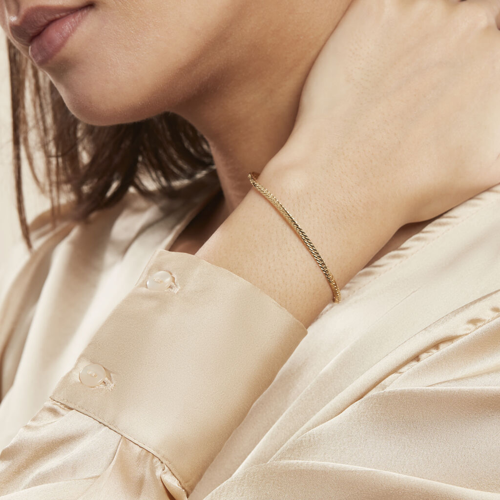 Bracelet Or Jaune - Bracelets chaîne Femme | Histoire d’Or