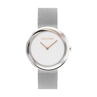 Montre Calvin Klein Twisted Bezel Blanc
