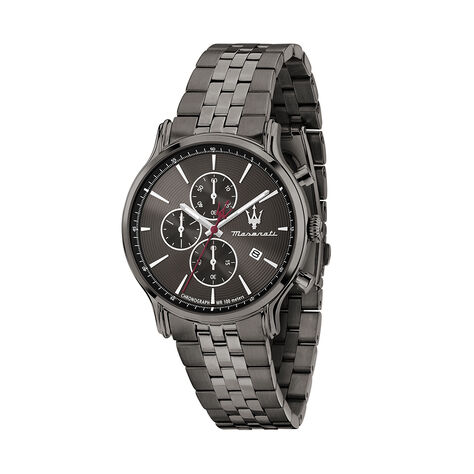 Montre Maserati Epoca Slim Noir - Montres chronographes Homme | Histoire d&rsquo;Or