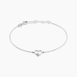 Bracelet Mahira Argent Blanc Oxyde De Zirconium - Bracelets Femme | Histoire d&rsquo;Or