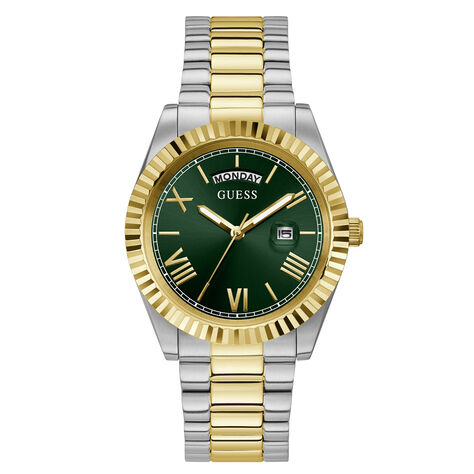 Montre Guess Connoisseur Vert - Montres Homme | Histoire d’Or