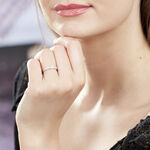 Alliance Dionysa Or Blanc Diamant - Alliances Femme | Histoire d&rsquo;Or