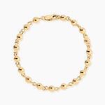 Bracelet Diona Maille Boule Or Jaune - Bracelets cha&icirc;ne Femme | Histoire d&rsquo;Or