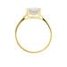 Bague Gatsby Or Jaune Oxyde De Zirconium - Bagues solitaires Femme | Histoire d’Or