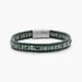 Bracelet Alassio Acier Blanc Turquoise - Bracelets Homme | Histoire d’Or