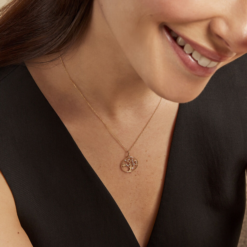 Pendentif Arethusa Or Jaune Diamant - Pendentifs Femme | Histoire d’Or