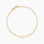 Bracelet Narendra Argent Dor&eacute; A L'Or 750/1000 - Bijoux sans pierre Femme | Histoire d&rsquo;Or