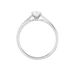 Bague Solitaire Hemera Or Blanc Diamant - Bagues solitaires Femme | Histoire d’Or