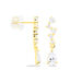 Boucles D'oreilles Pendantes Cegolene Or Jaune Oxyde De Zirconium - Boucles d'oreilles pendantes Femme | Histoire d’Or