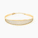 Bracelet Jonc Adonijah Or Bicolore - Bracelets joncs Femme | Histoire d’Or