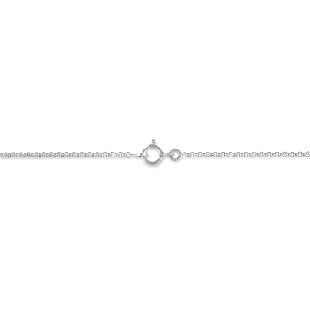 Collier Alexya Argent Blanc Perle D'imitation Et Oxyde De Zirconium - Colliers fantaisie Femme | Histoire d’Or