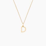 Pendentif Ionia Lettre Or Jaune - Pendentifs Famille | Histoire d&rsquo;Or