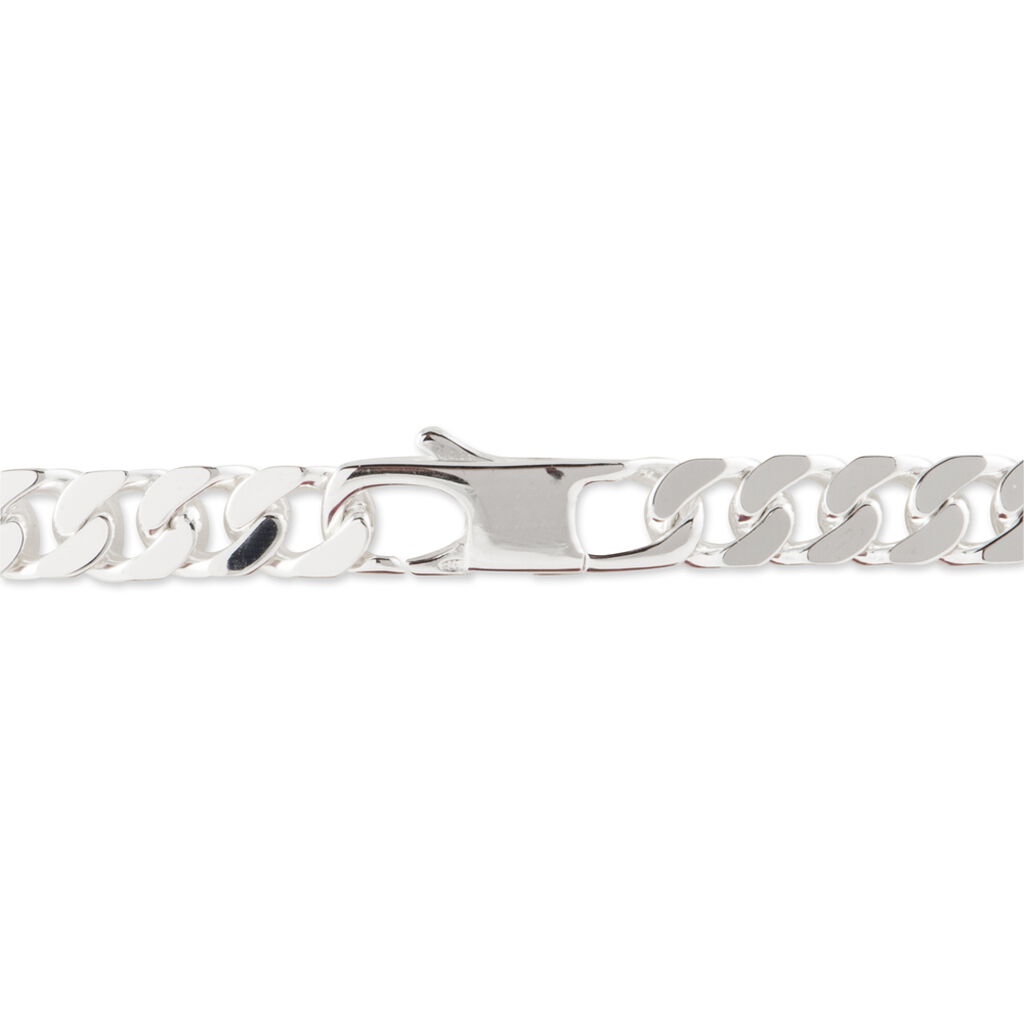 Bracelet Identité Casper Argent Blanc - Gourmettes Femme | Histoire d’Or