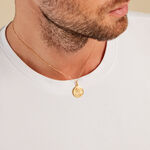 Pendentif Christ Or Jaune - Pendentifs Bapt&ecirc;me Famille | Histoire d&rsquo;Or