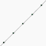 Bracelet Thesee Argent Blanc Spinelle - Bracelets Femme | Histoire d&rsquo;Or