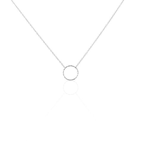 Collier Argent Blanc Anvallus - Colliers fantaisie Femme | Histoire d&rsquo;Or