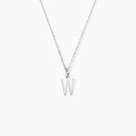 Pendentif Ionia Lettre Or Blanc - Pendentifs Famille | Histoire d&rsquo;Or