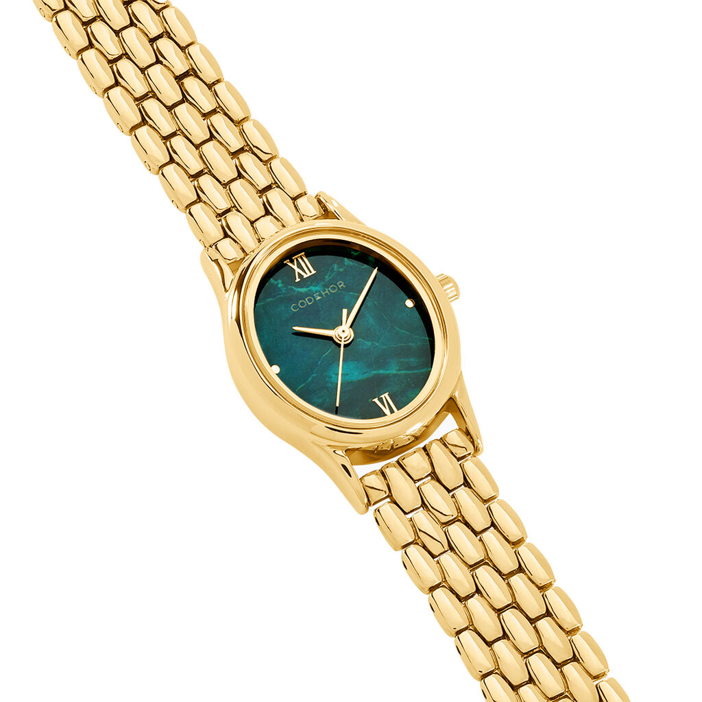 Montre Codhor Suzanne Vert - Montres Femme | Histoire d&rsquo;Or