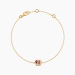 Bracelet Plaqu&eacute; Or Jaune Nilay Oxyde De Zirconium - Bracelets Femme | Histoire d&rsquo;Or