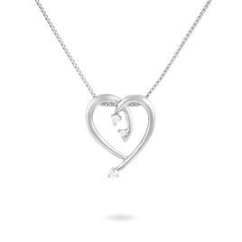 Collier Aria Argent Blanc Oxyde De Zirconium - Colliers fantaisie Femme | Histoire d’Or