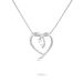 Collier Aria Argent Blanc Oxyde De Zirconium - Colliers fantaisie Femme | Histoire d’Or