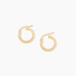 Cr&eacute;oles Xanthia Or Jaune - Boucles d'oreilles cr&eacute;oles Femme | Histoire d&rsquo;Or