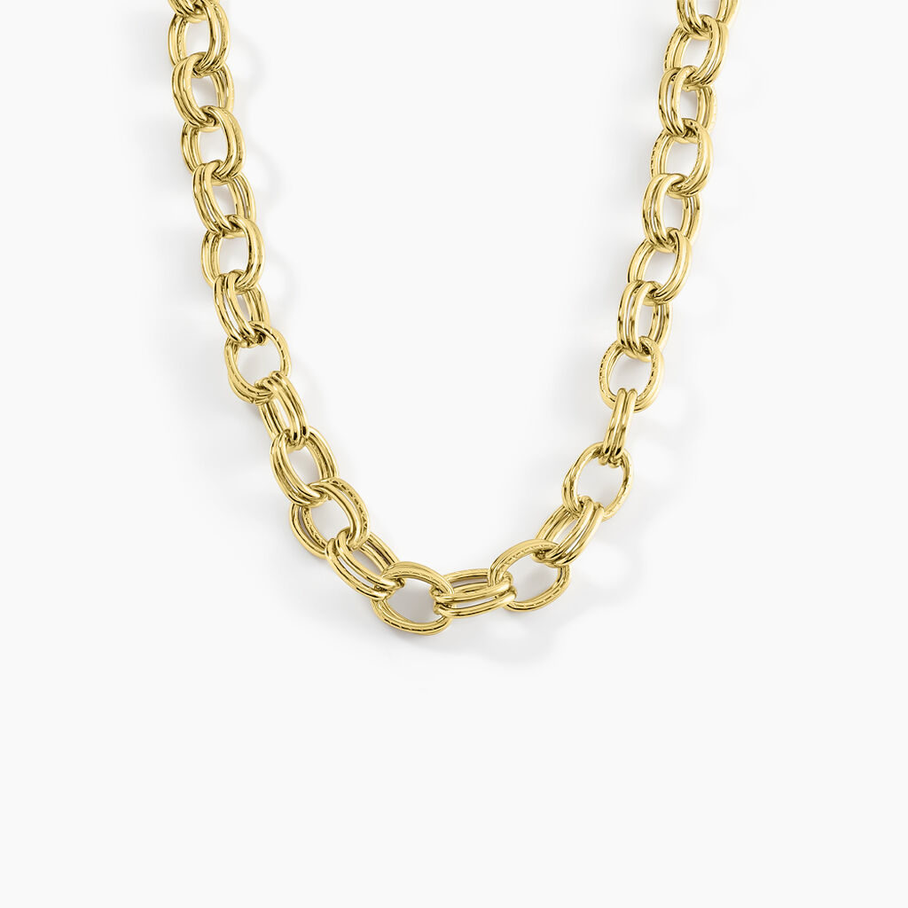 Collier Nimes Acier Jaune - Colliers fantaisie Femme | Histoire d&rsquo;Or