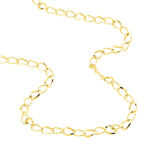 Collier Joice Maille Altern&eacute;e Et Godronne Or Jaune - Chaines Femme | Histoire d&rsquo;Or