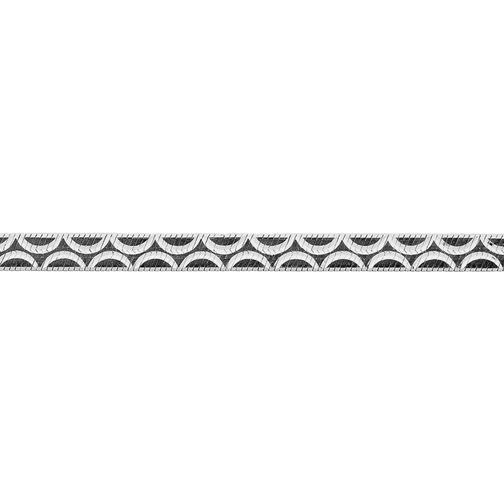 Collier Kalyane Argent Bicolore