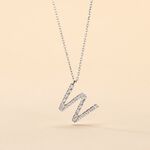 Collier Oran Or Blanc Diamant - Colliers Femme | Histoire d&rsquo;Or