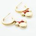 Créoles Disney Acier Doré Email - Boucles d'oreilles créoles Femme | Histoire d’Or