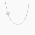 Collier Inessa Argent Blanc Oxyde De Zirconium - Colliers fantaisie Femme | Histoire d&rsquo;Or