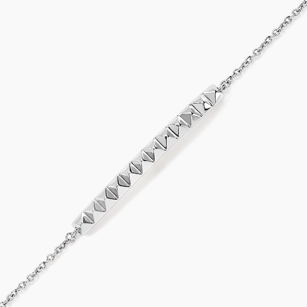 Bracelet Silva Argent Blanc - Bracelets Famille | Histoire d&rsquo;Or