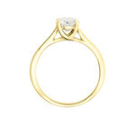 Bague Solitaire Fiona Or Jaune Diamant Synthetique - Bagues solitaires Femme | Histoire d&rsquo;Or