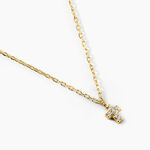 Collier Siem Argent Jaune Oxyde De Zirconium - Colliers fantaisie Femme | Histoire d&rsquo;Or