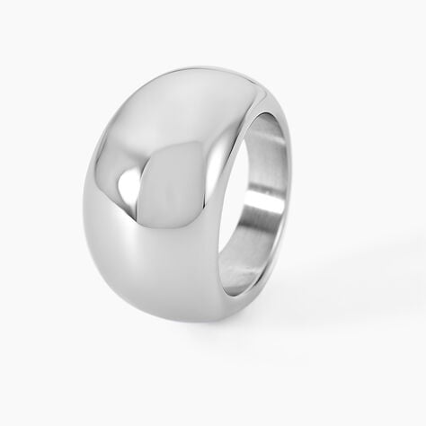 Bague Cleoria Acier Blanc - Ventes Privées Femme | Histoire d’Or