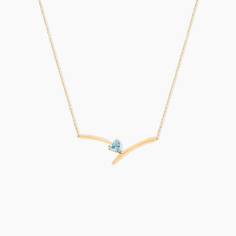 Collier Renaldine Or Jaune Topaze - Colliers Femme | Histoire d’Or