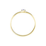 Solitaire Or Jaune Philys Oxyde De Zirconium - Bagues solitaires Femme | Histoire d&rsquo;Or