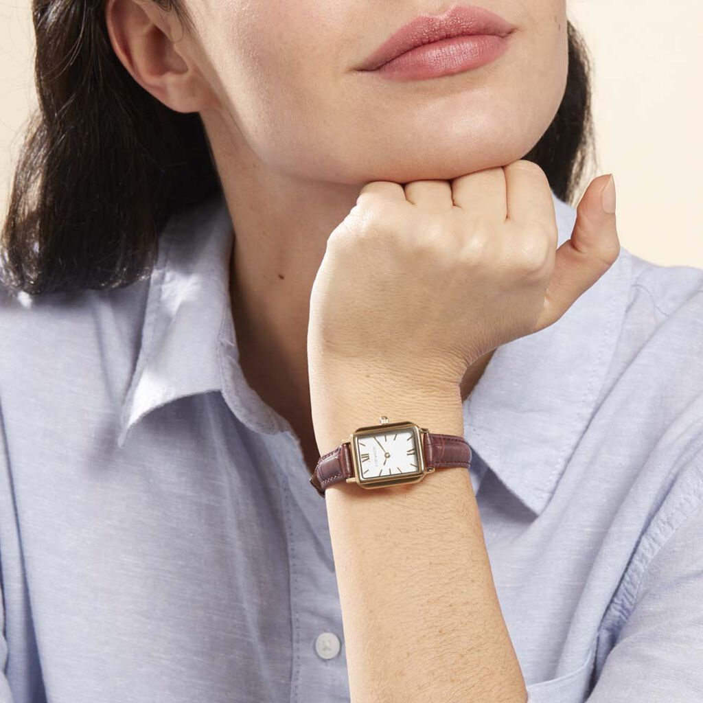 Montre Codhor Eleonia Blanc - Montres Femme | Histoire d’Or