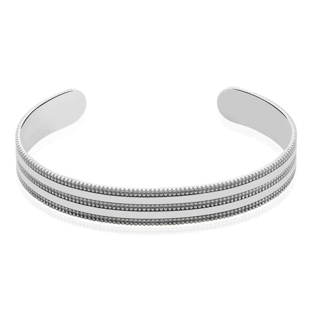 Bracelet Jonc Ayo Argent Blanc