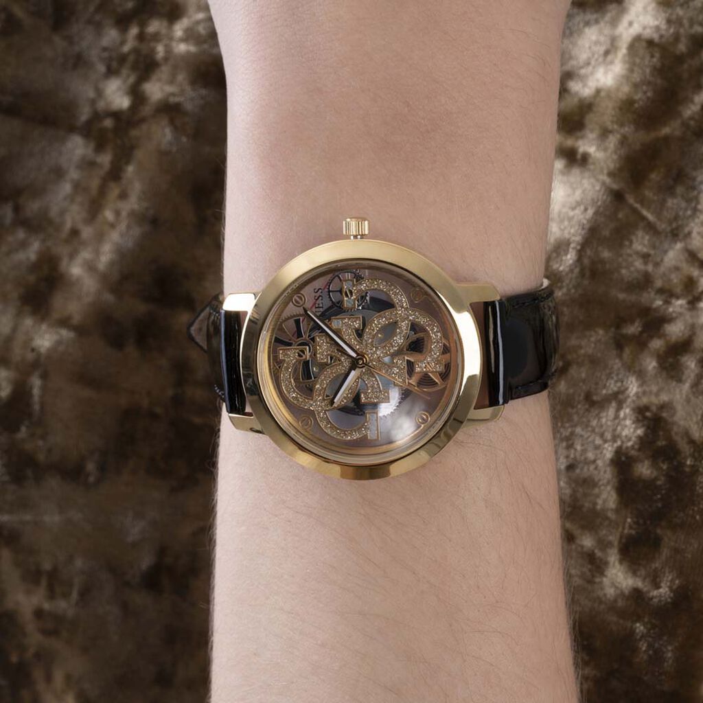 Montre Guess Quattro Clear Doré - Montres Femme | Histoire d’Or