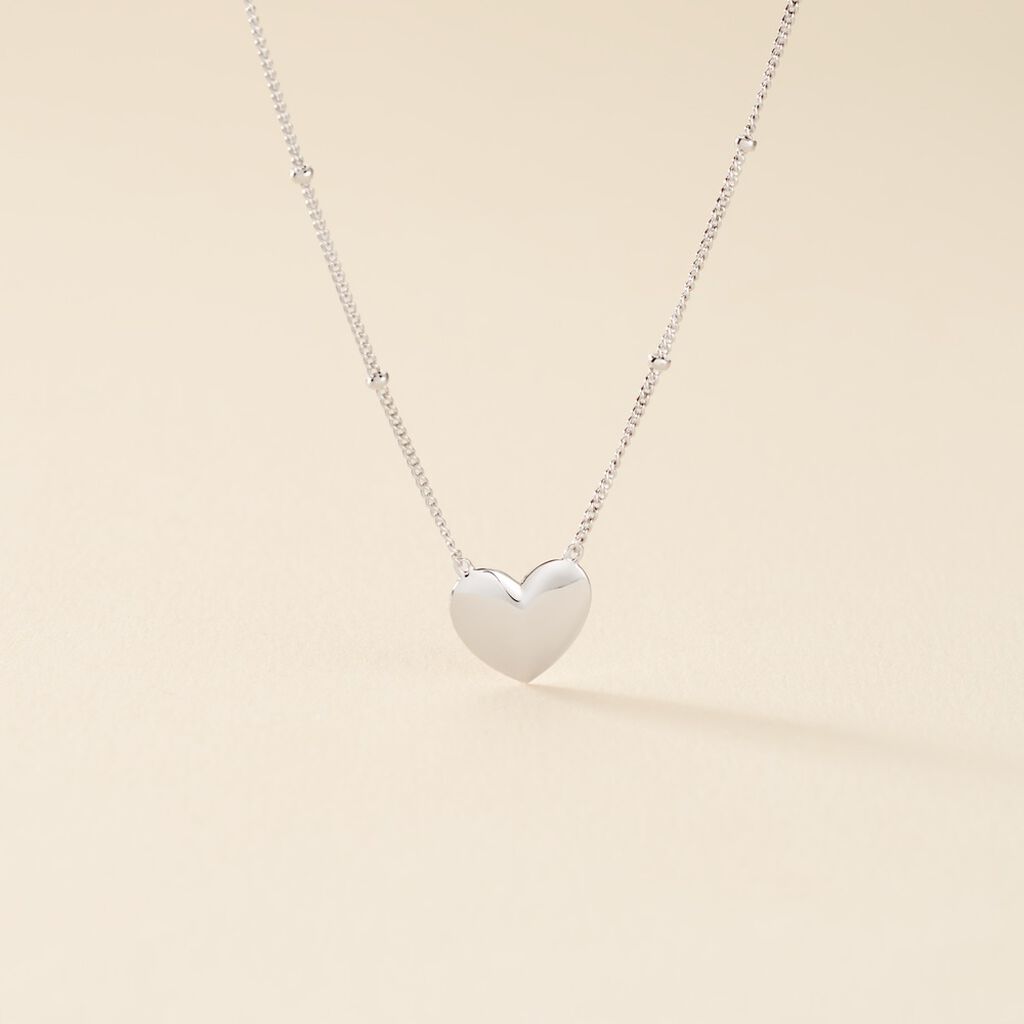Collier Argent Blanc Careen - Colliers fantaisie Femme | Histoire d&rsquo;Or
